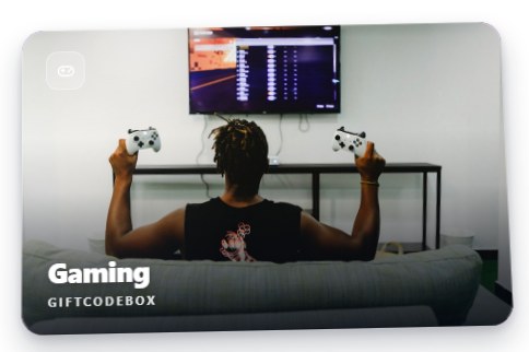 Gaming gift card