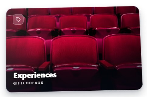 Experiences gift card