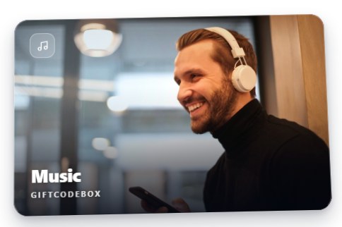 Music gift card